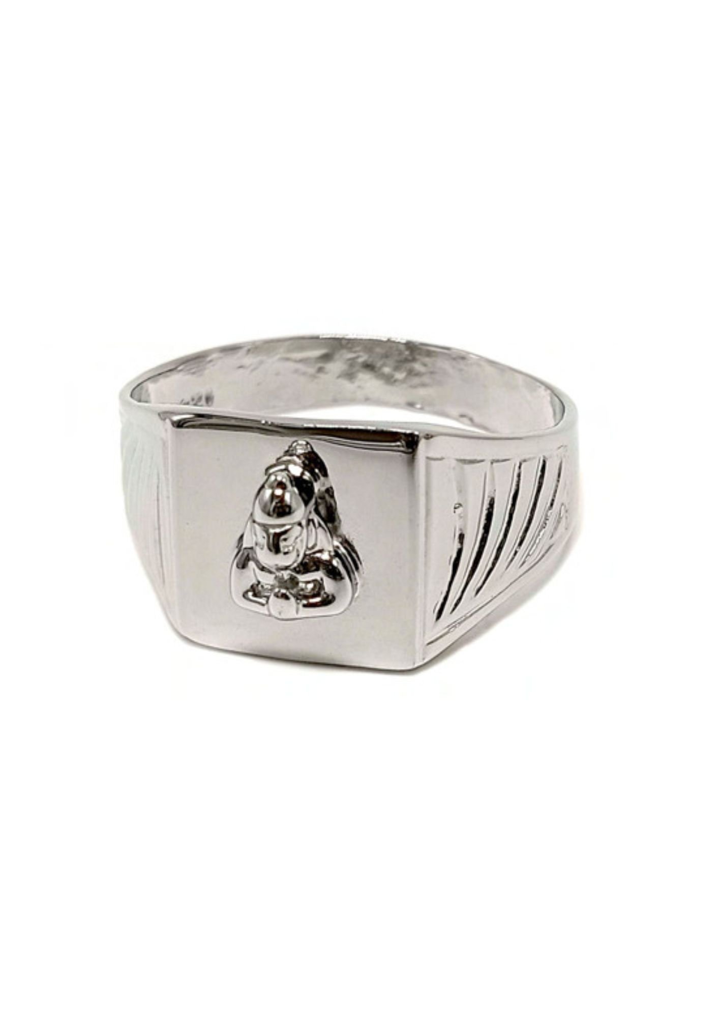 Divine GRP God 925 Sterling Silver Ring – 3.54 Grams