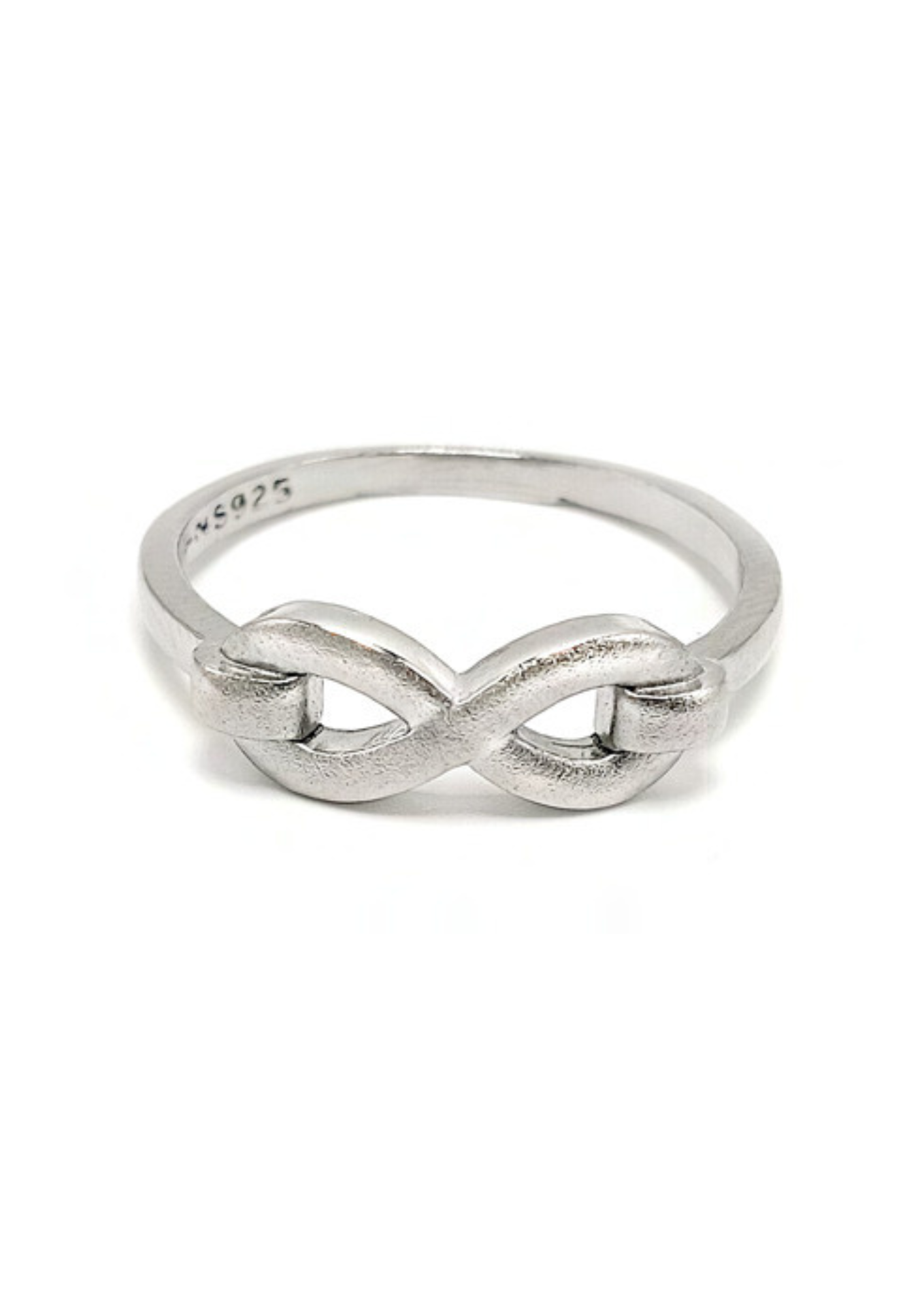 Infinity Ring – 925 Sterling Silver – 1.60 Grams