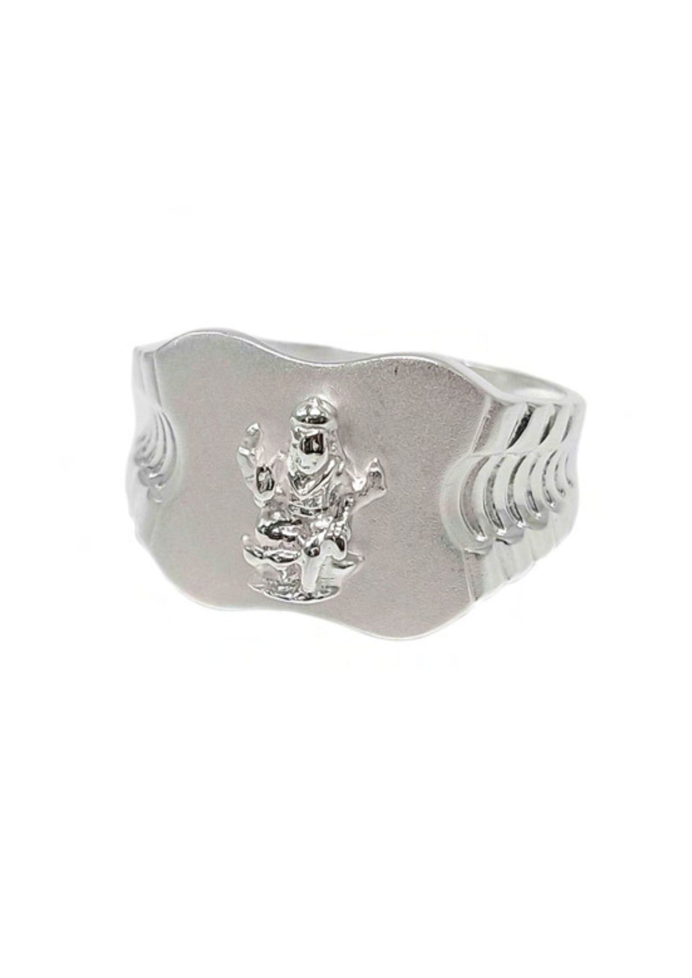 Sacred Elegance GRP God SPC 925 Sterling Silver Ring – 4.40 Grams