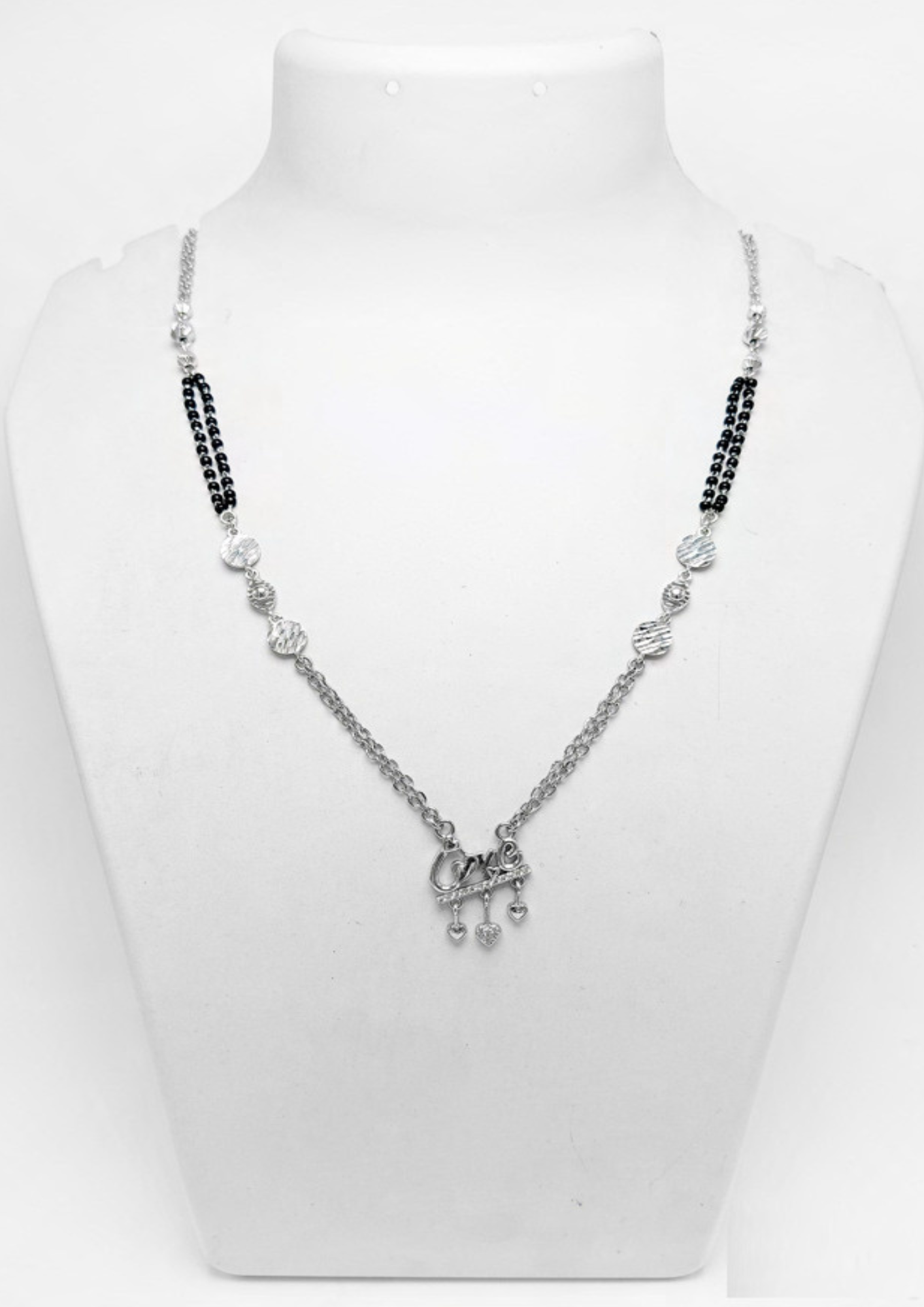 Fancy Mangalsutra – 925 Sterling Silver – 11.75 Grams