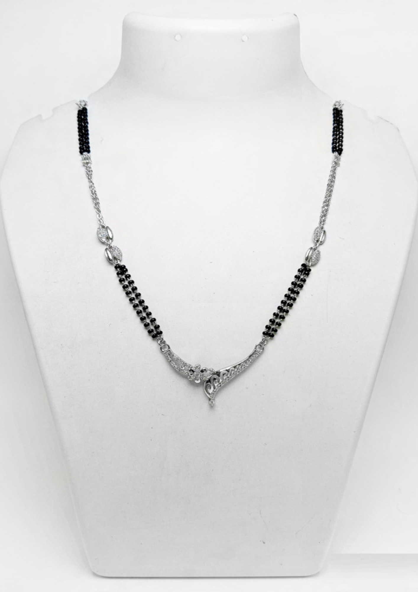 Fancy Mangalsutra – 925 Sterling Silver – 11.06 Grams