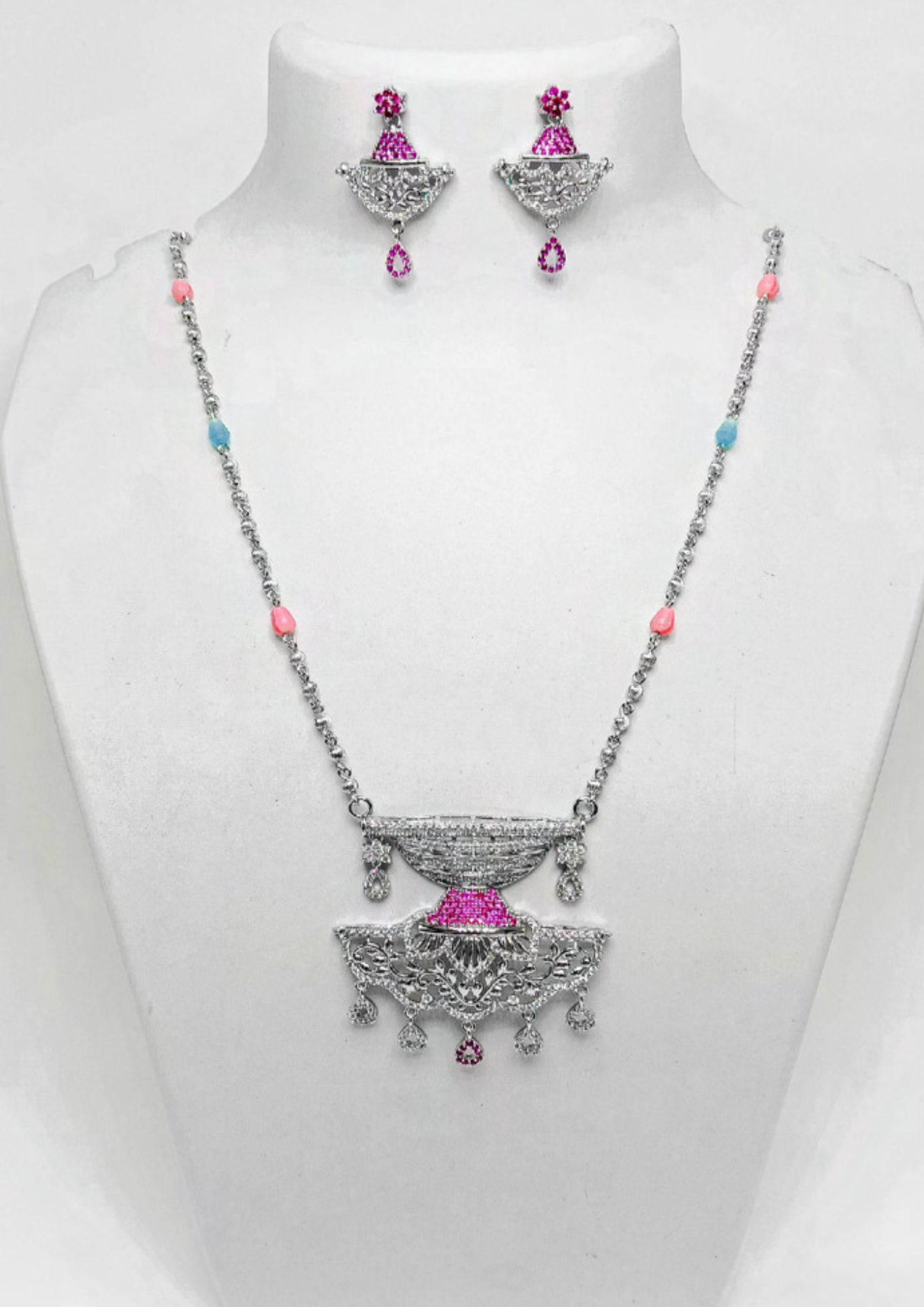 Sunera Necklace – 925 Sterling Silver – 26.09 Grams