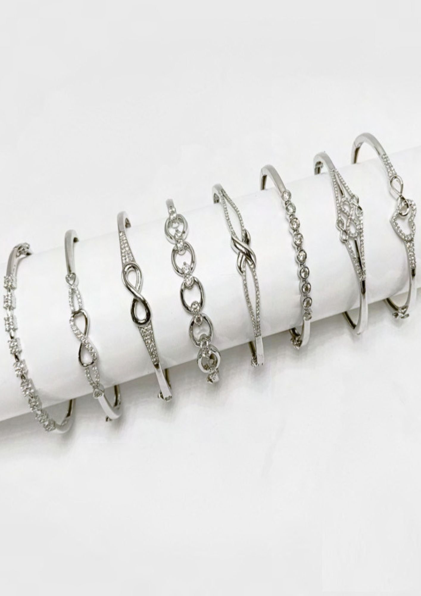 Infinity Kada 7 – 925 Sterling Silver Kada – 9.00 Grams