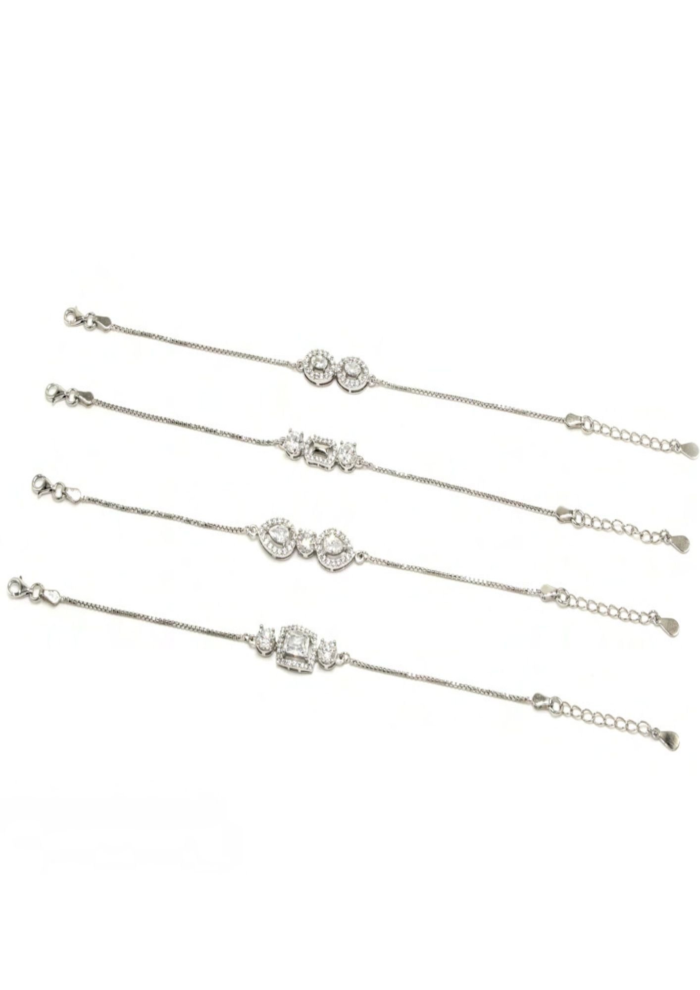 Box Chain Bracelet – 925 Sterling Silver – 4.50 Grams